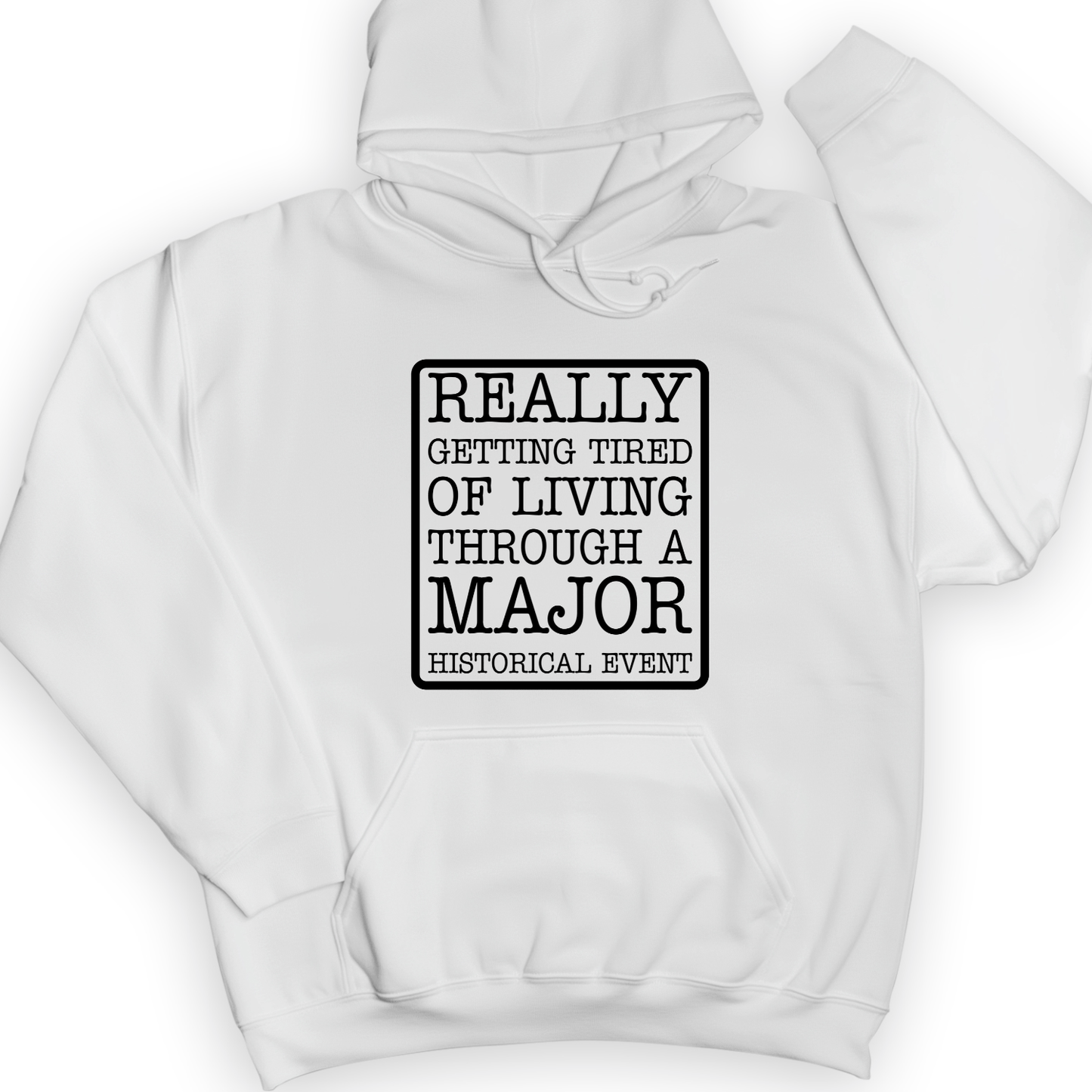 Major Historical Event Hoodie White / S