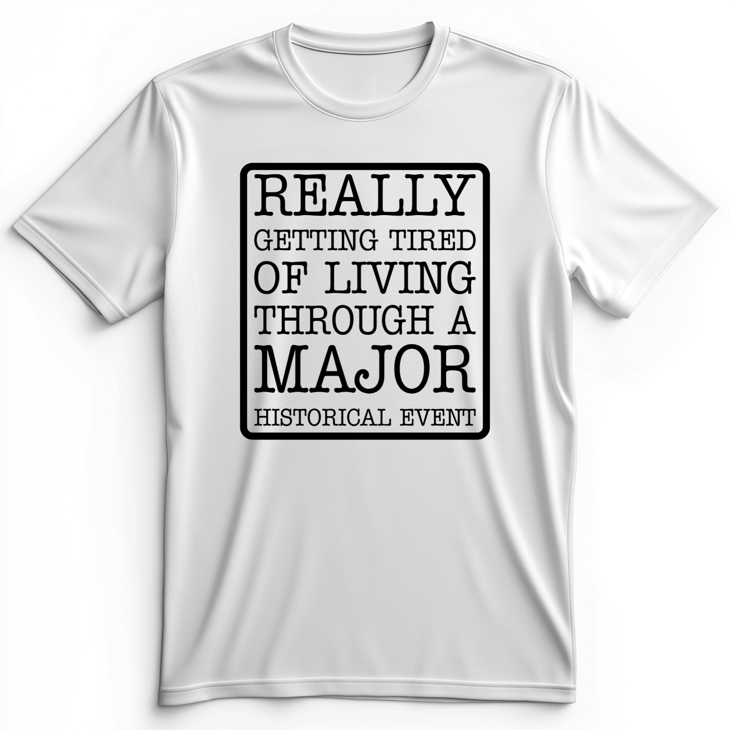 Major Historical Event Premium Tee White / S