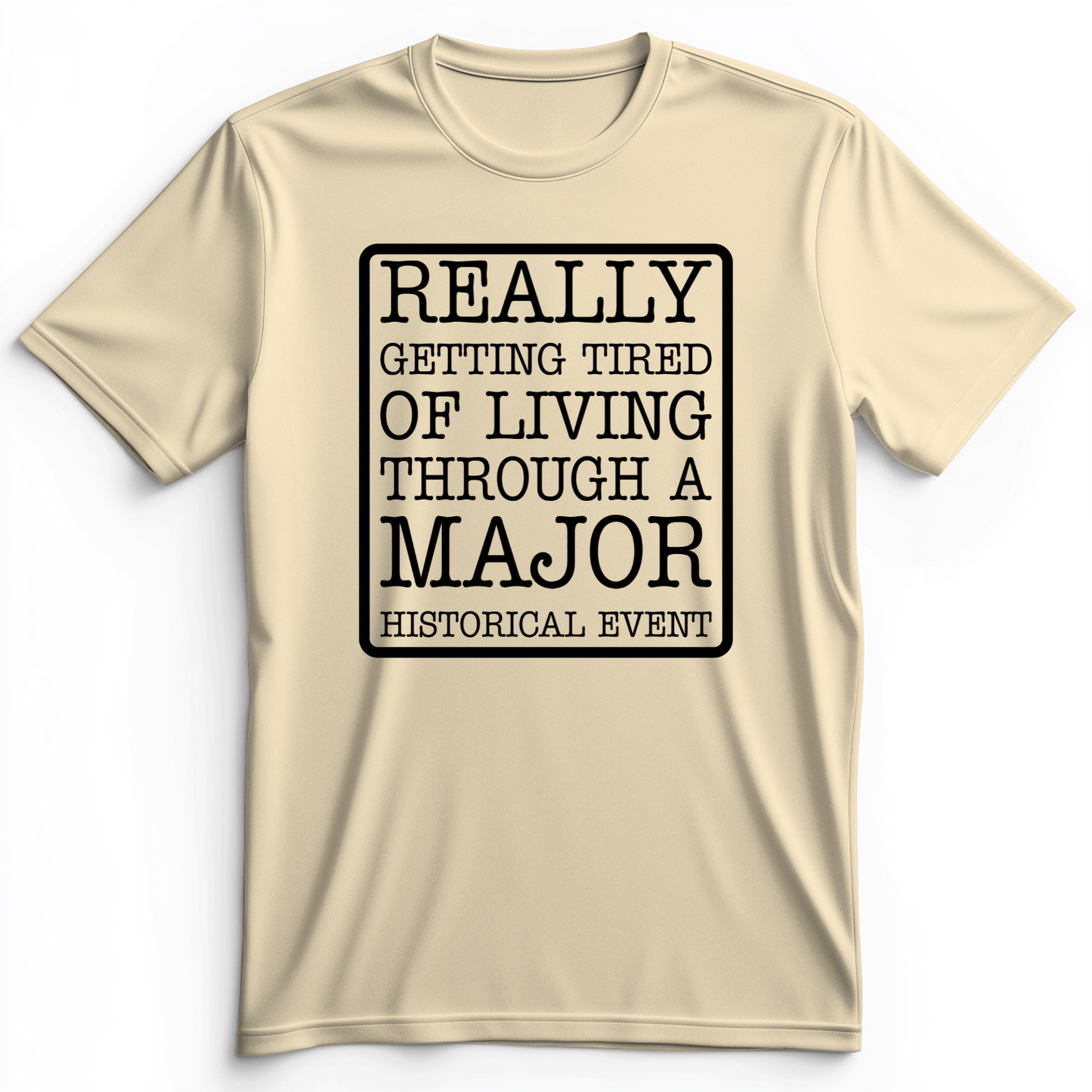 Major Historical Event Premium Tee Natural / S