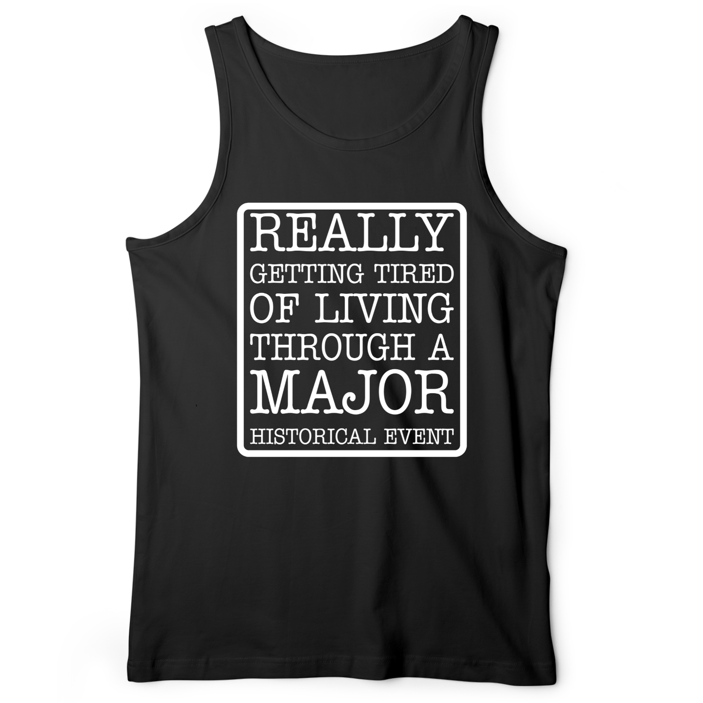 Major Historical Event Tank Black / XS