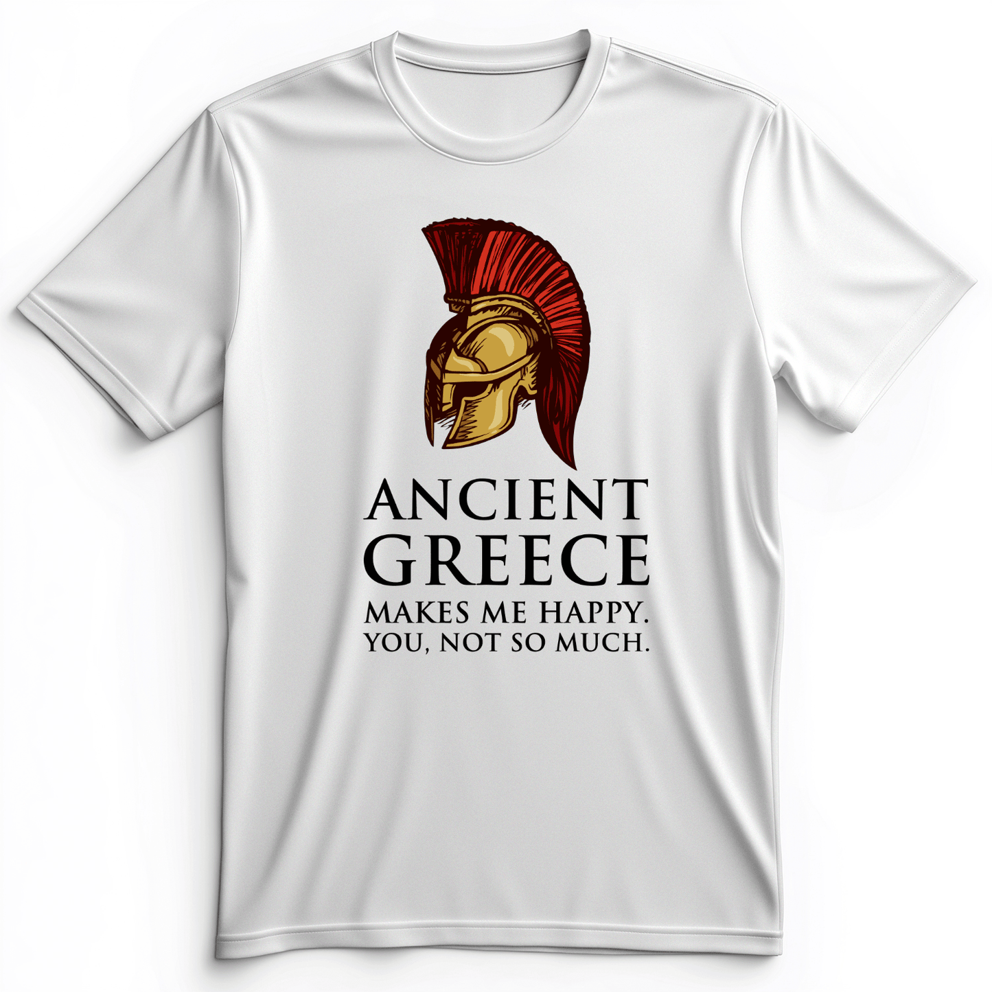 Makes Me Happy Premium Tee White / S