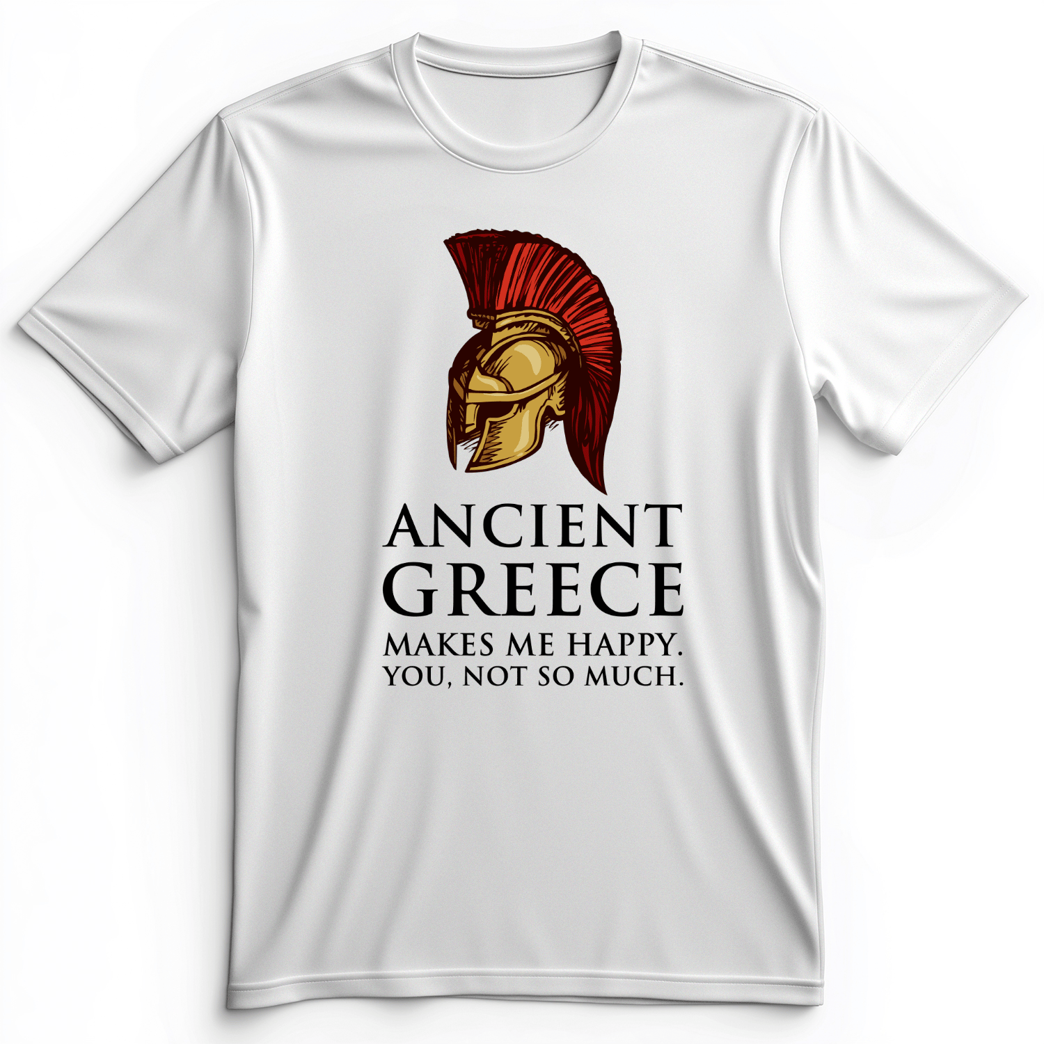 Makes Me Happy Premium Tee White / S