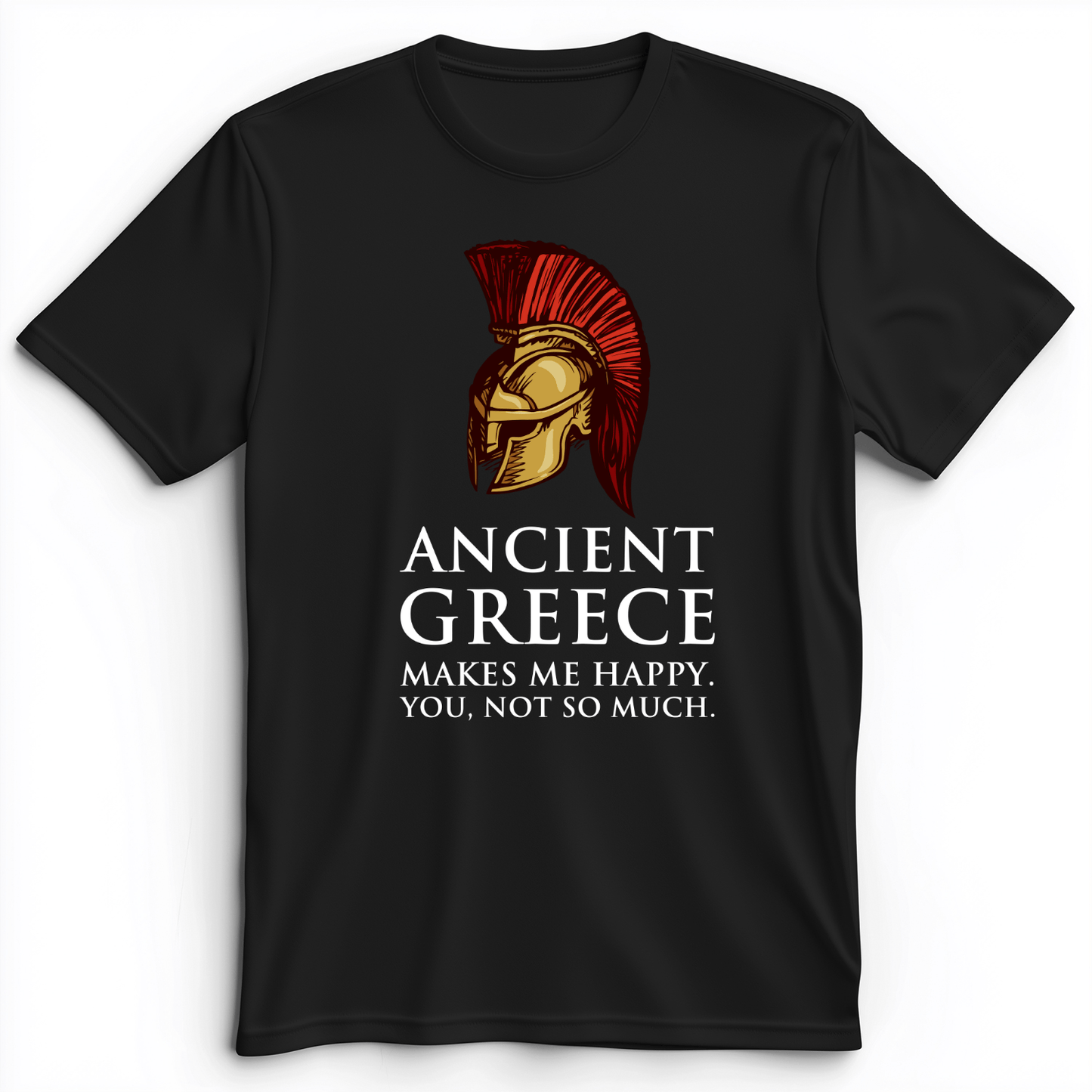 Makes Me Happy Premium Tee Black / S