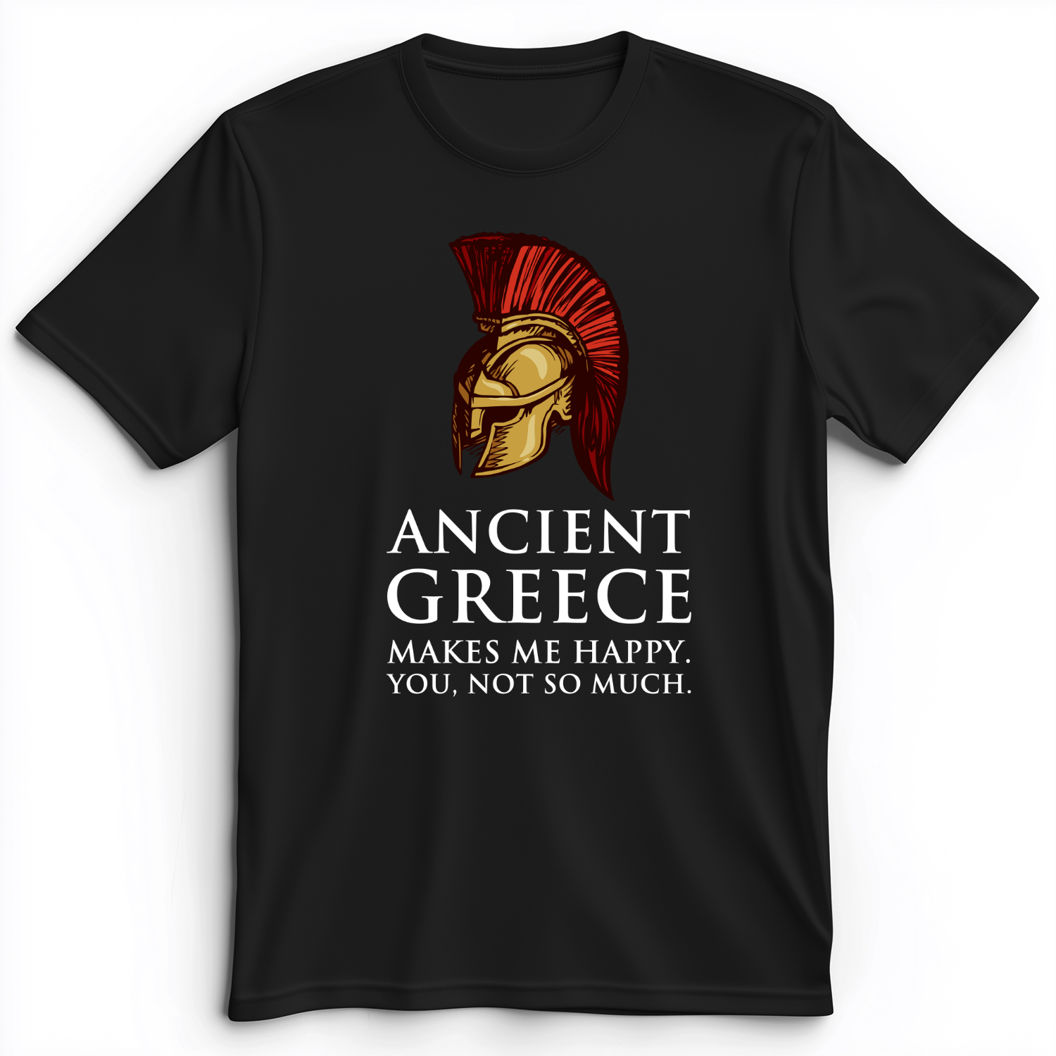 Makes Me Happy Premium Tee Black / S