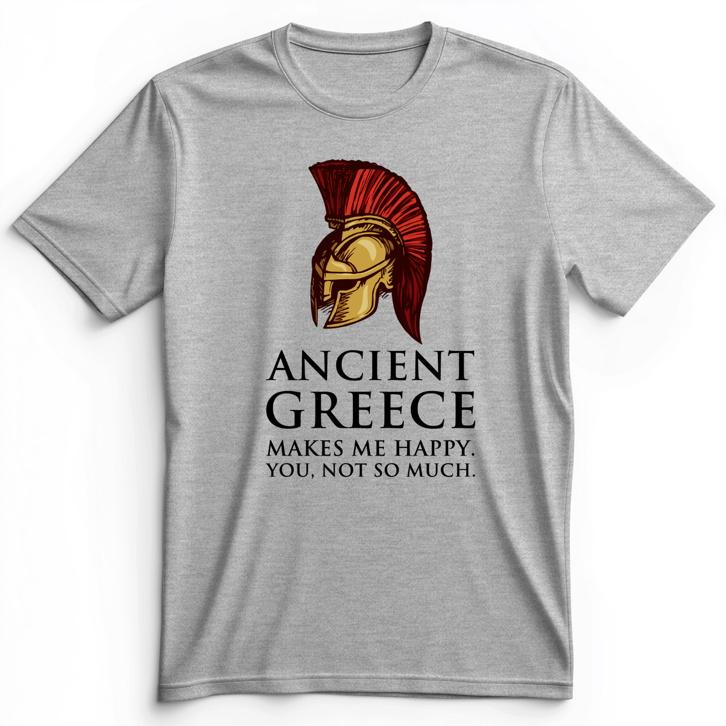 Makes Me Happy Premium Tee Athletic Heather / S