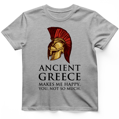 Makes Me Happy T-Shirt Sport Grey / S