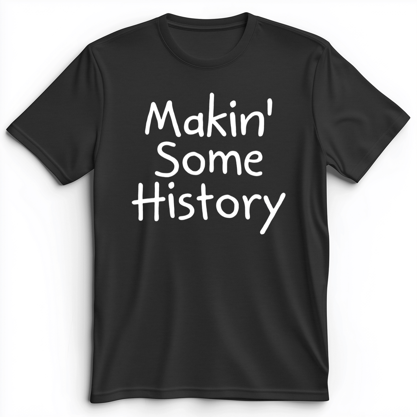Makin' Some History Premium Tee Dark Grey Heather / S