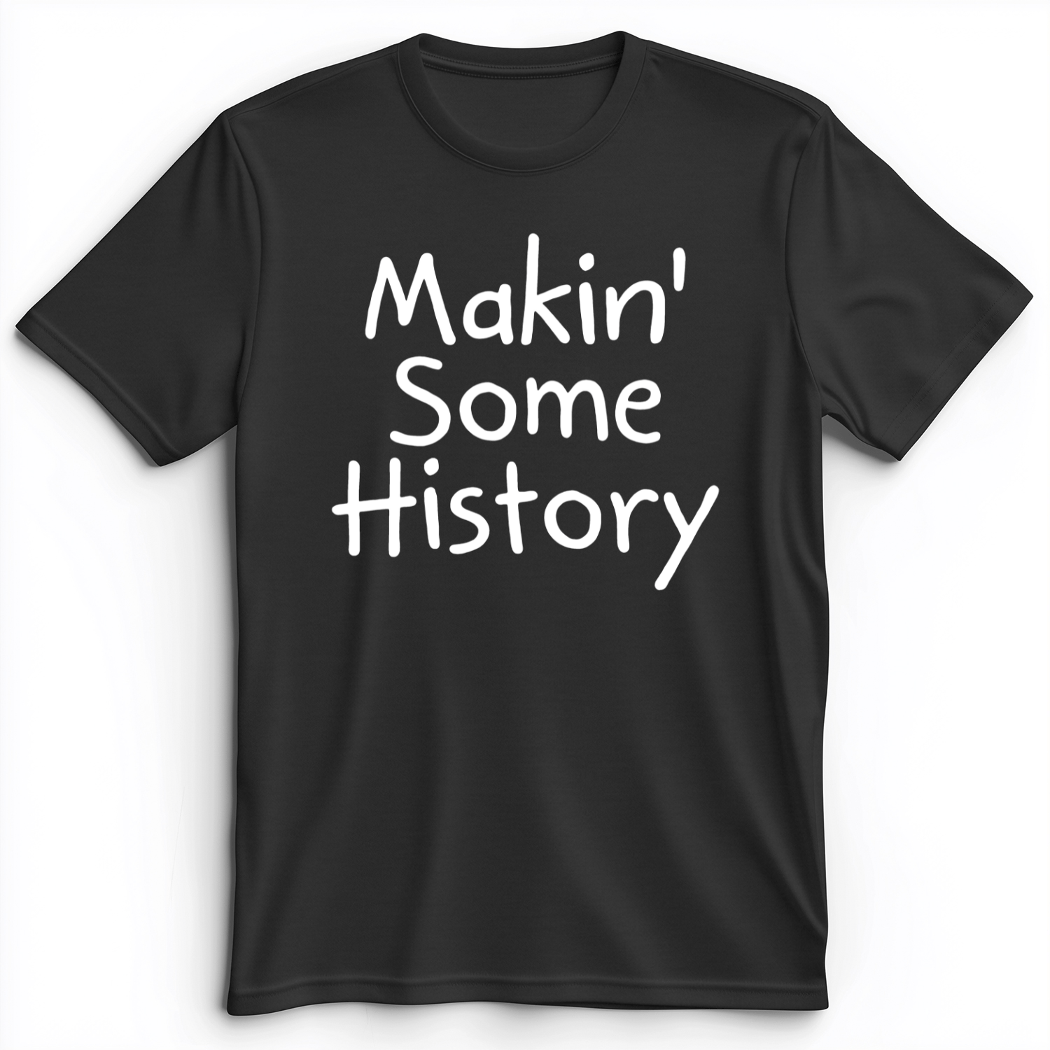 Makin' Some History Premium Tee Dark Grey Heather / S