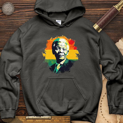 Mandela Art Hoodie Charcoal / S