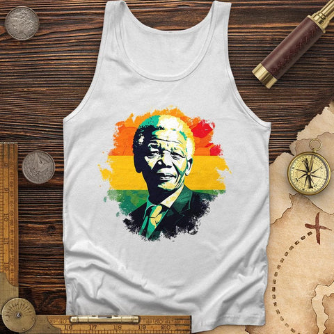 Mandela Art Tank White / XS