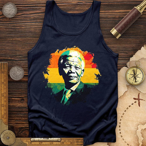 Mandela Art Tank Navy / XS