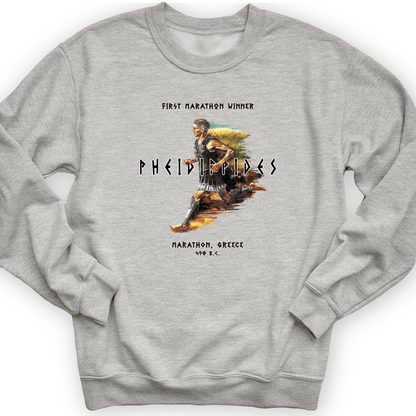 Marathon Run Crewneck Sport Grey / S