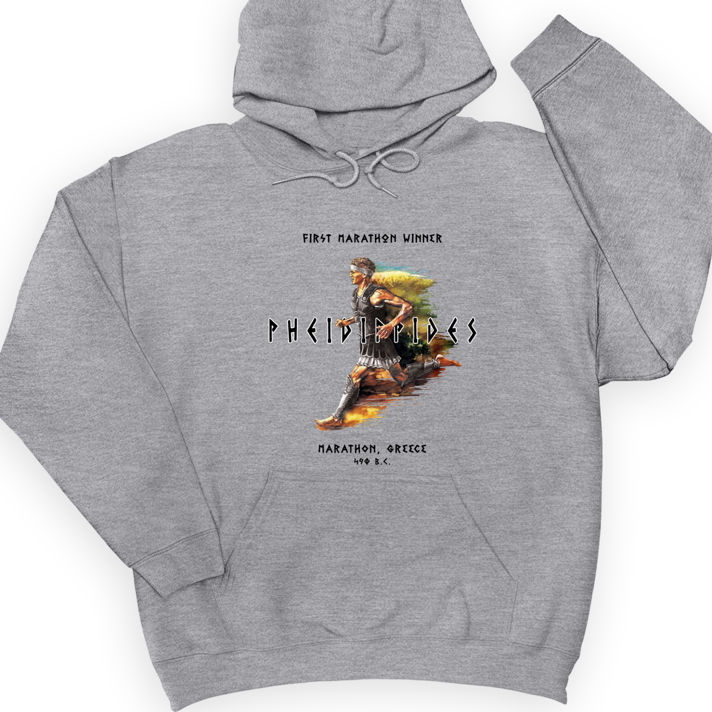 Marathon Run Hoodie Sport Grey / S