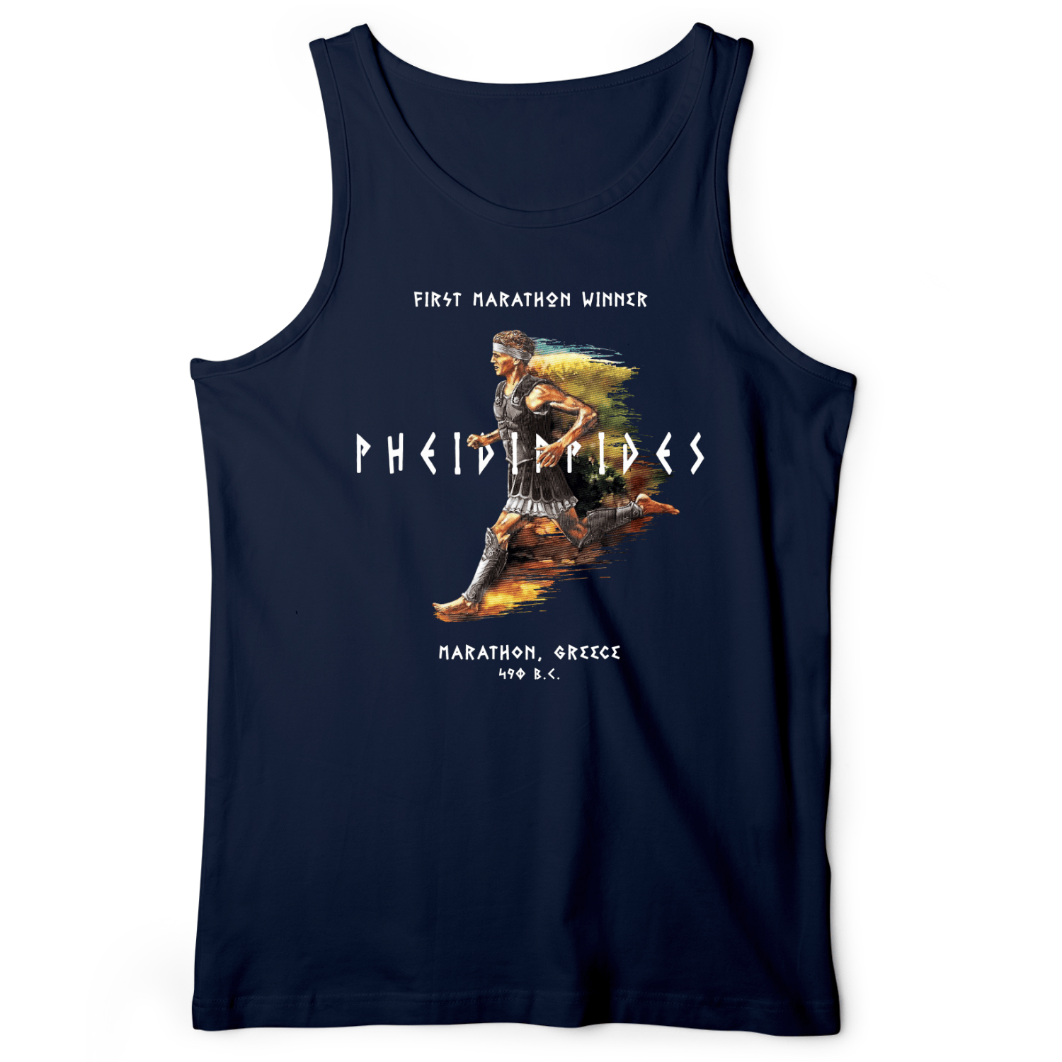Marathon Run Tank Navy / XS