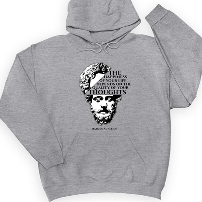 Marcus Aurelius Hoodie Sport Grey / S