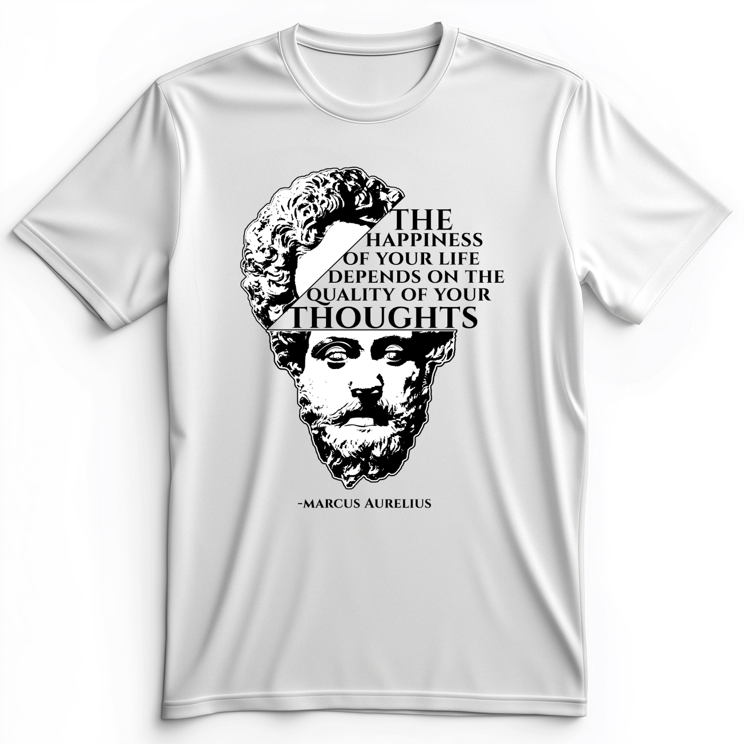 Marcus Aurelius Premium Tee White / S
