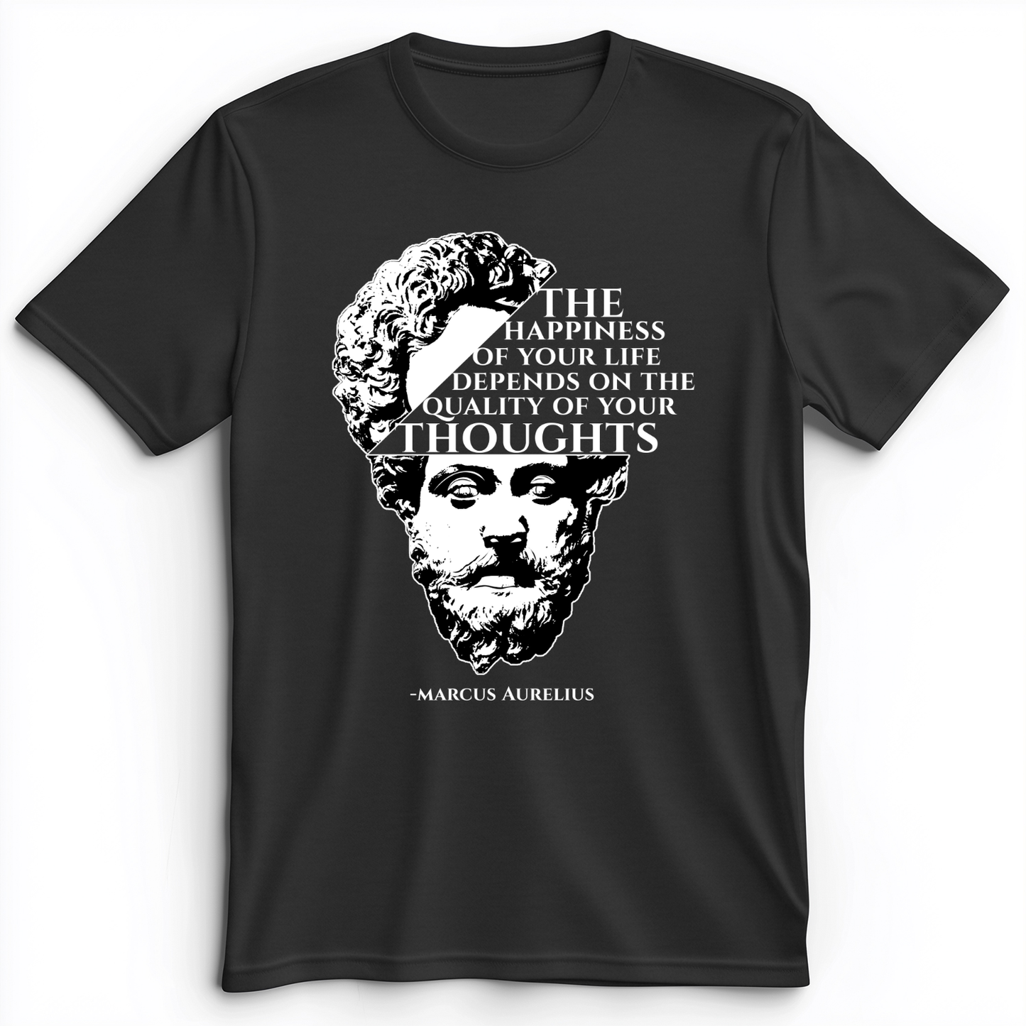 Marcus Aurelius Premium Tee Dark Grey Heather / S