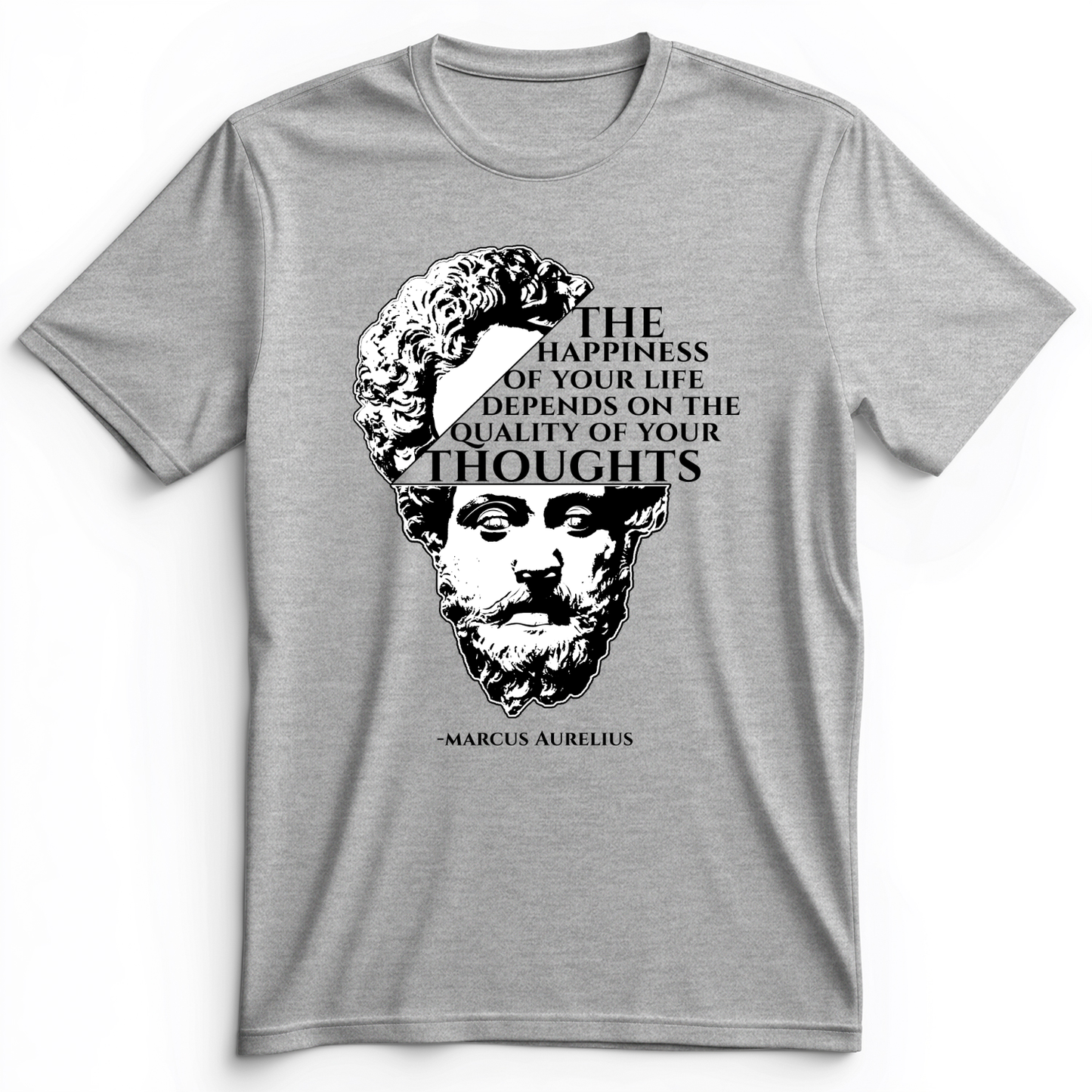 Marcus Aurelius Premium Tee Athletic Heather / S
