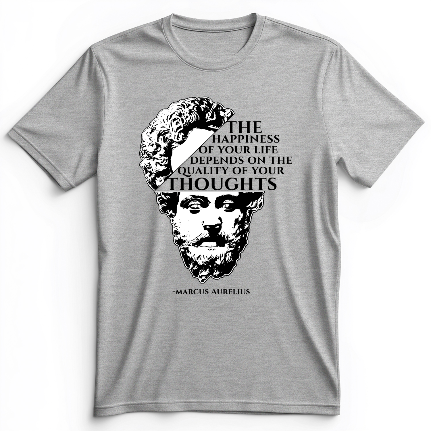 Marcus Aurelius Premium Tee Athletic Heather / S