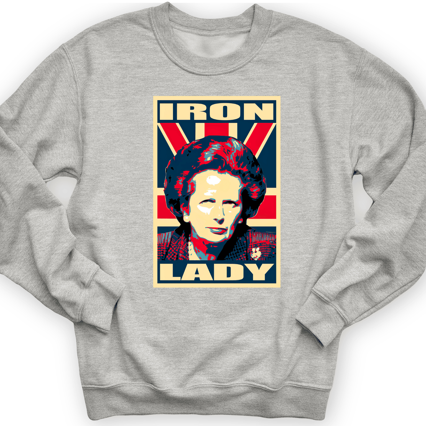 Margaret Thatcher Crewneck Sport Grey / S