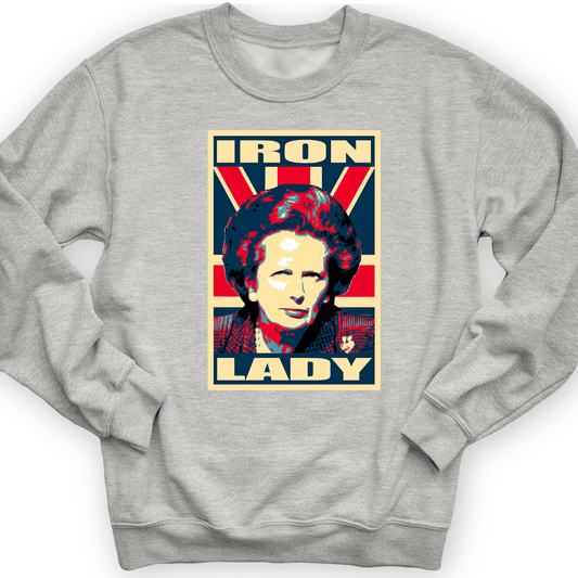 Margaret Thatcher Crewneck Sport Grey / S