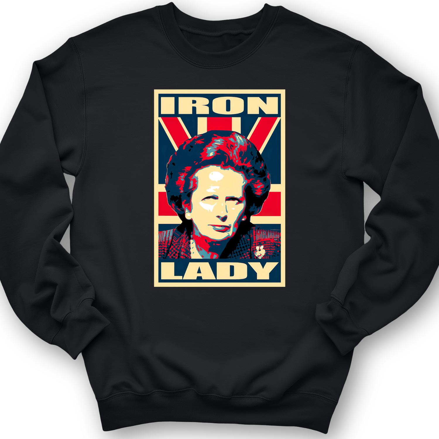 Margaret Thatcher Crewneck Black / S