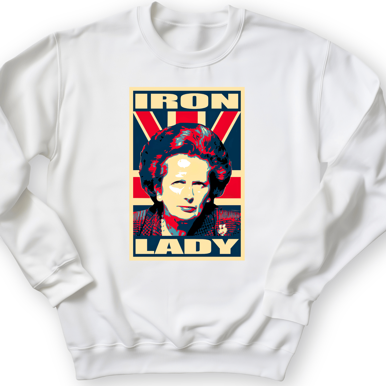 Margaret Thatcher Crewneck White / S
