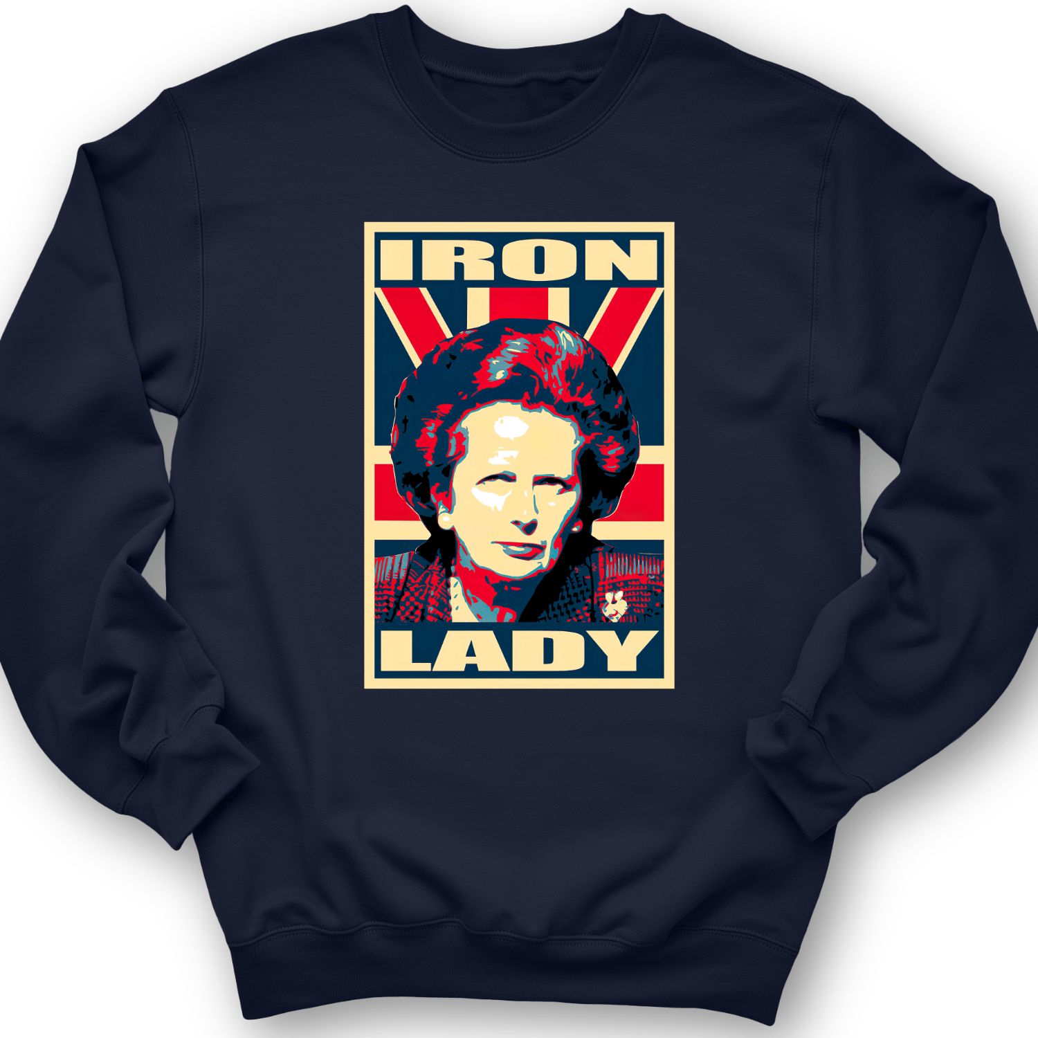 Margaret Thatcher Crewneck Navy / S
