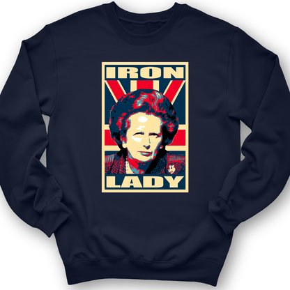Margaret Thatcher Crewneck Navy / S