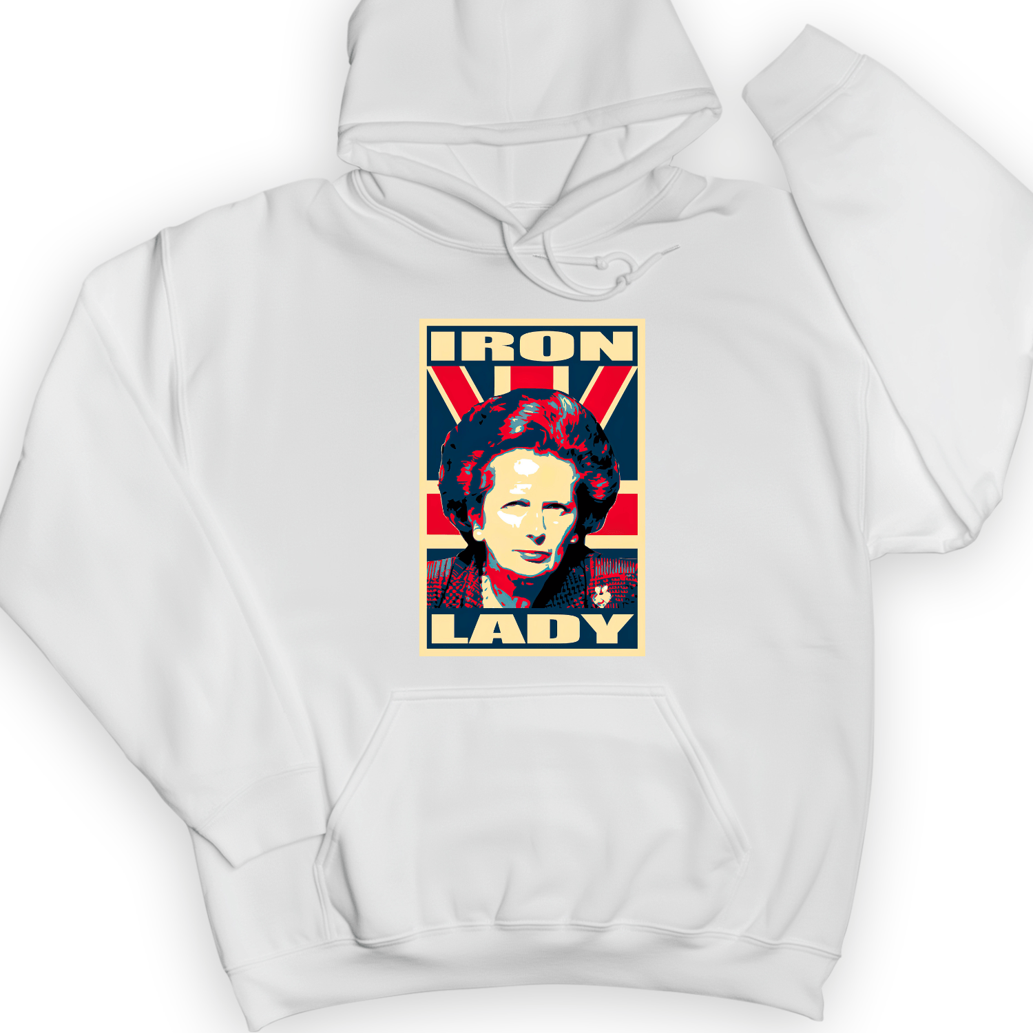 Margaret Thatcher Hoodie White / S