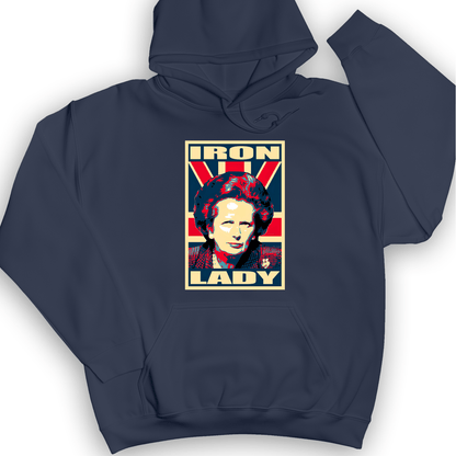 Margaret Thatcher Hoodie Navy / S
