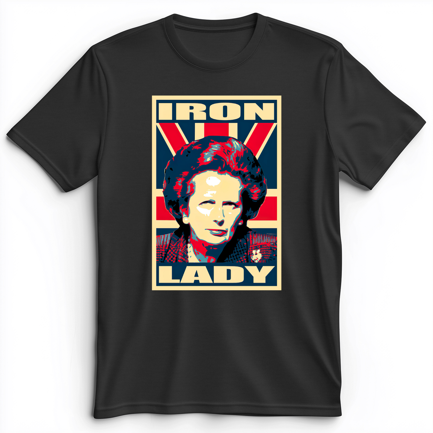 Margaret Thatcher Premium Tee Dark Grey Heather / S