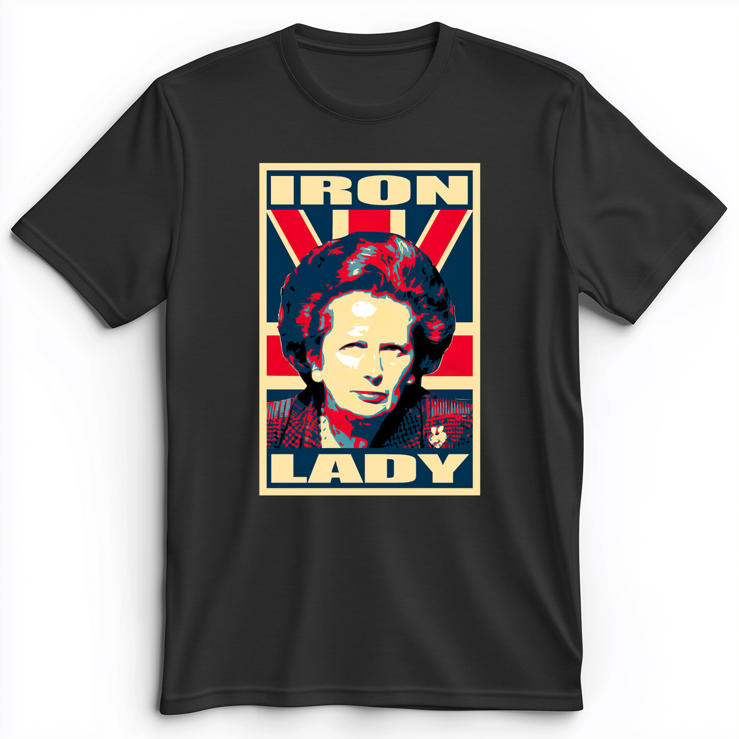 Margaret Thatcher Premium Tee Dark Grey Heather / S