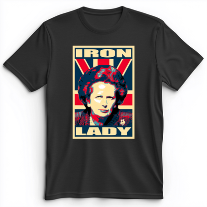 Margaret Thatcher Premium Tee Dark Grey Heather / S