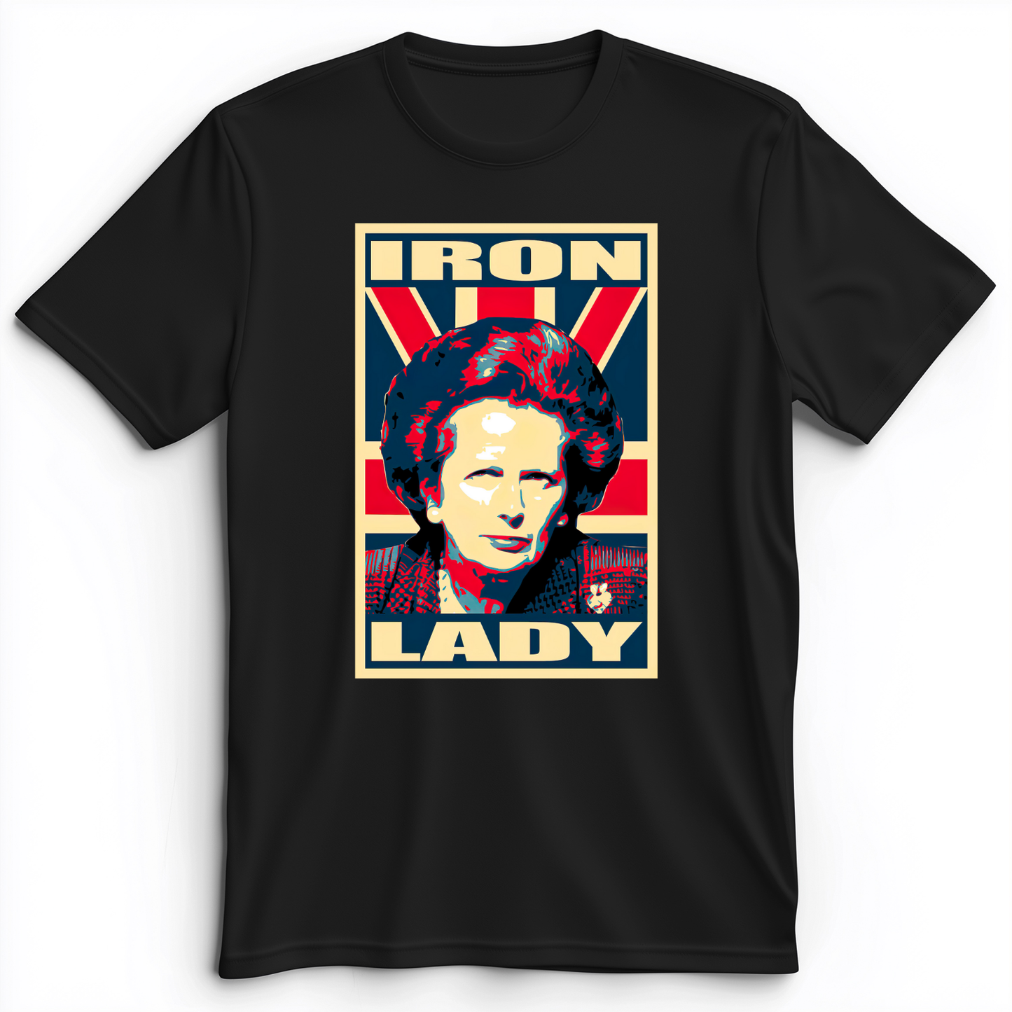 Margaret Thatcher Premium Tee Black / S
