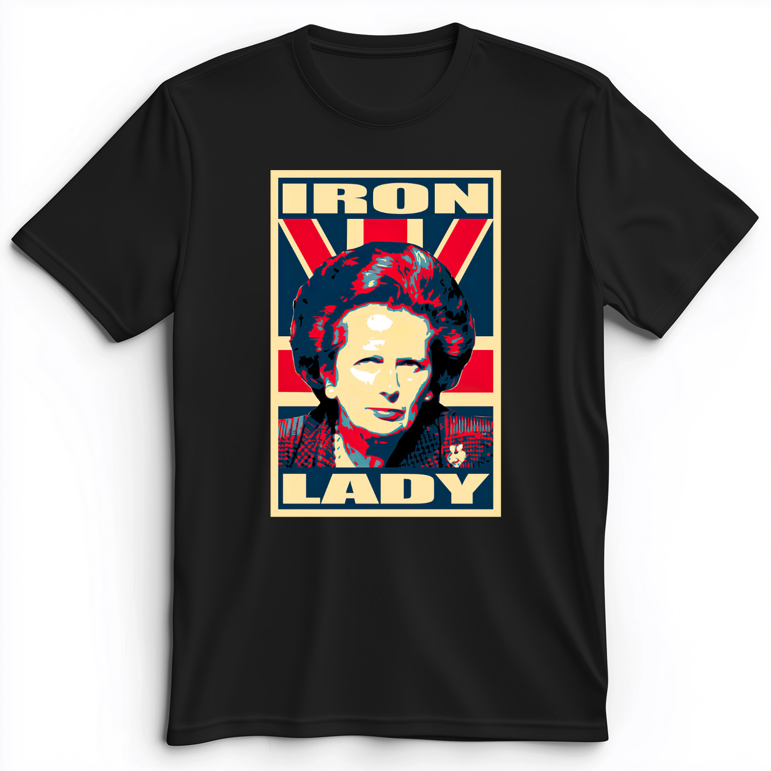 Margaret Thatcher Premium Tee Black / S