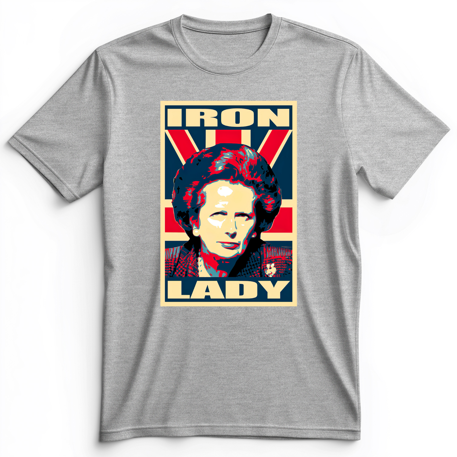 Margaret Thatcher Premium Tee Athletic Heather / S