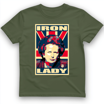 Margaret Thatcher T-Shirt Military Green / S