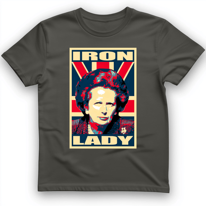 Margaret Thatcher T-Shirt Charcoal / S