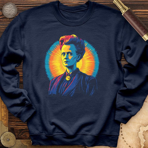 Marie Curie Glow Crewneck Navy / S