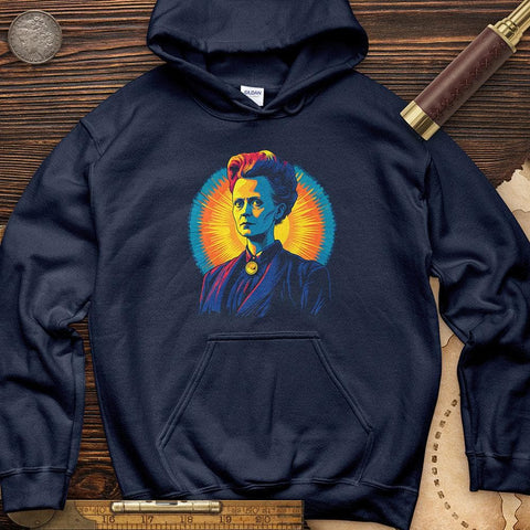 Marie Curie Glow Hoodie Navy / S