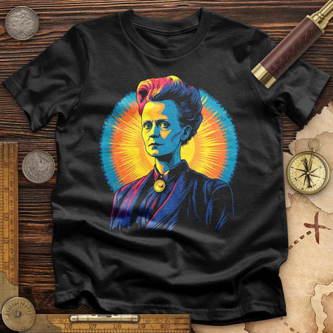 Marie Curie Glow T-Shirt Black / S