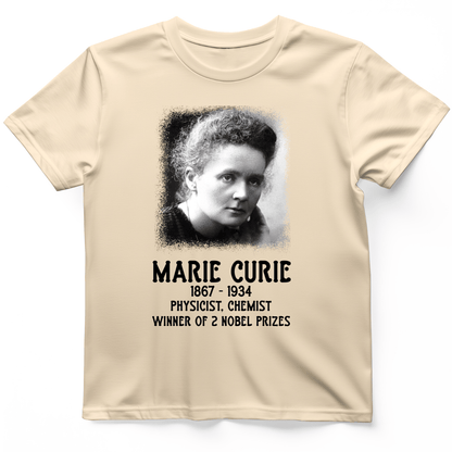 Marie Curie T-Shirt Natural / S