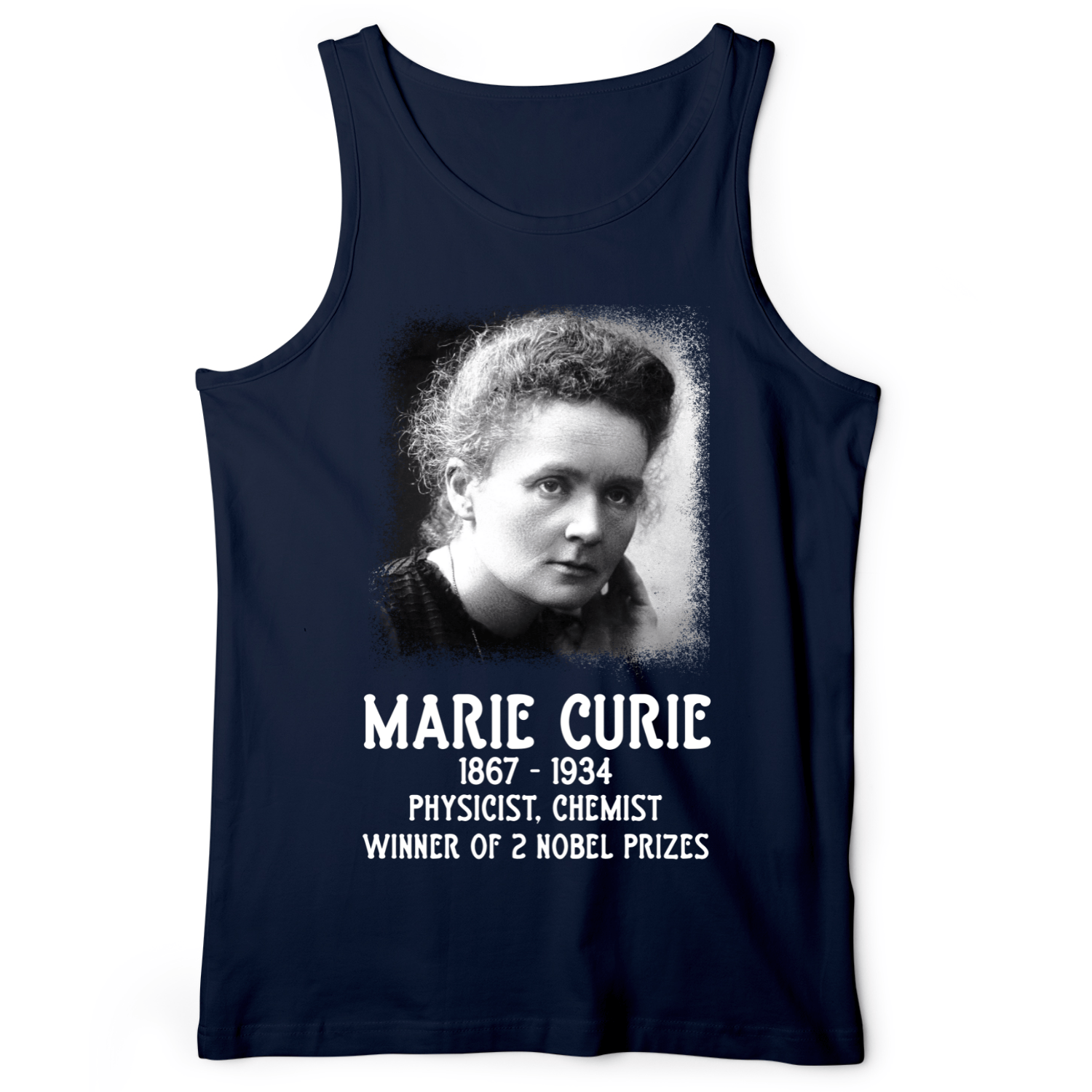 Marie Curie Tank Navy / XS