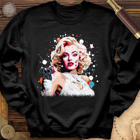 Marlene Dietrich Crewneck Black / S