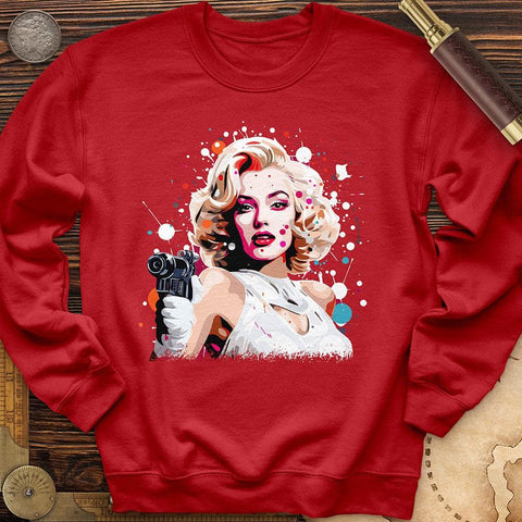 Marlene Dietrich Crewneck Red / S