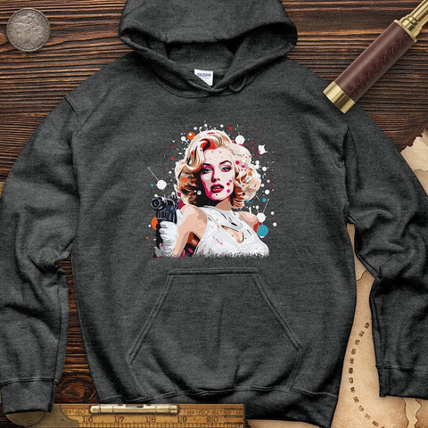 Marlene Dietrich Hoodie Dark Heather / S