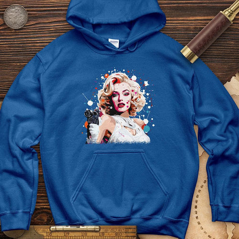 Marlene Dietrich Hoodie Royal / S