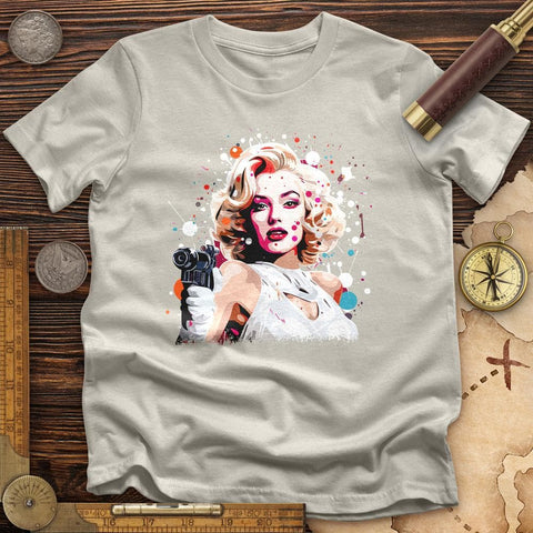 Marlene Dietrich T-Shirt Ice Grey / S