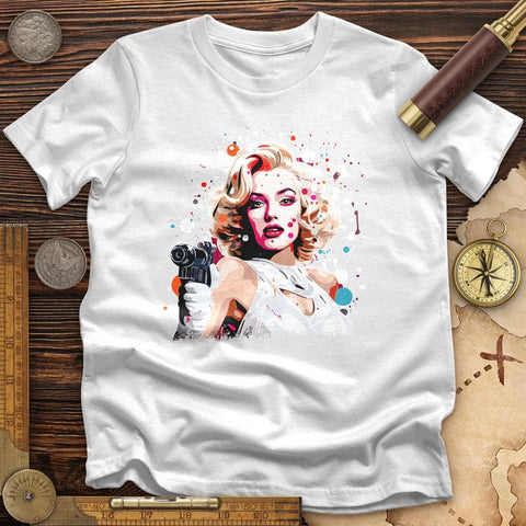 Marlene Dietrich T-Shirt White / S